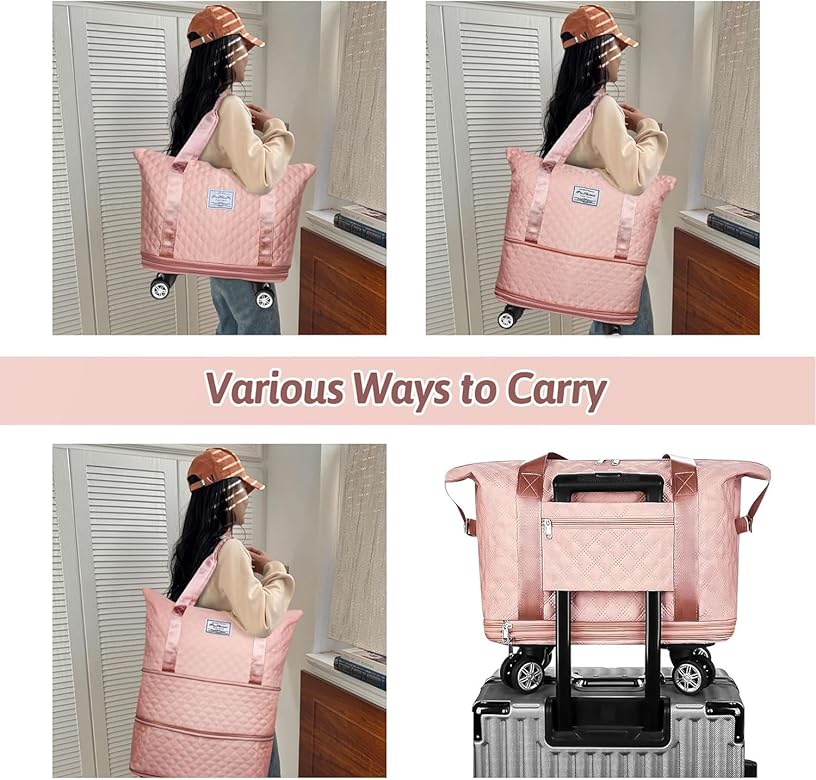 Travel trolley luggage bag