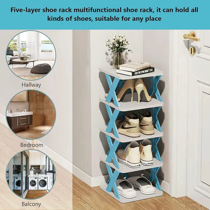 Layer Zigzag Shoe Rack