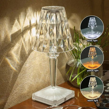 Rechargeable Crystal Lamp