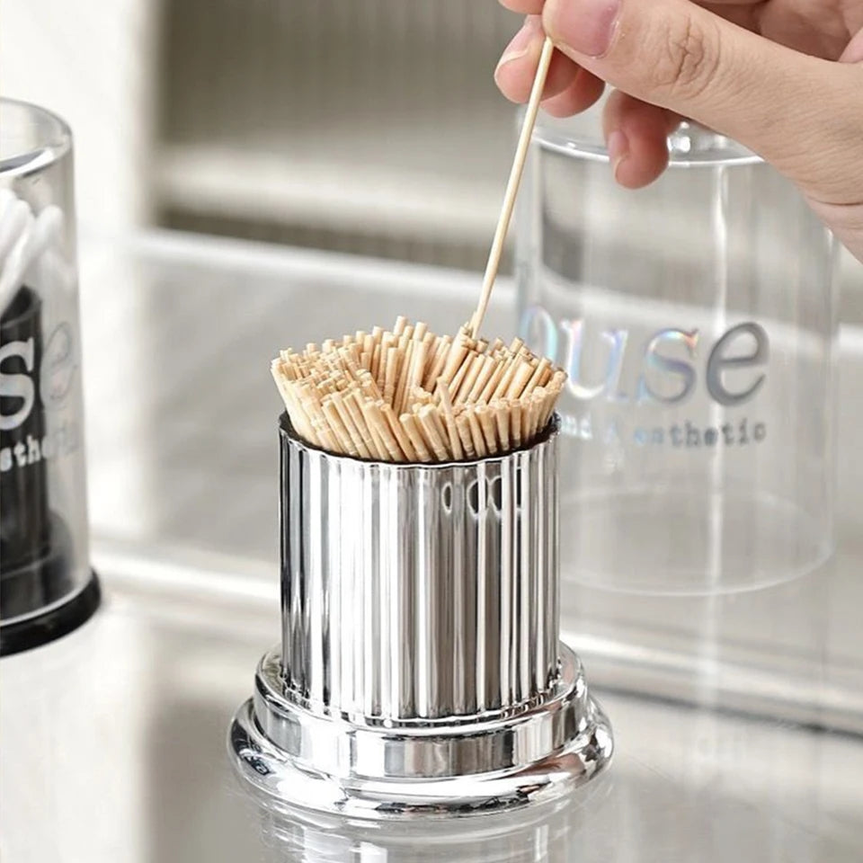 Toothpick Holders Container with Lid