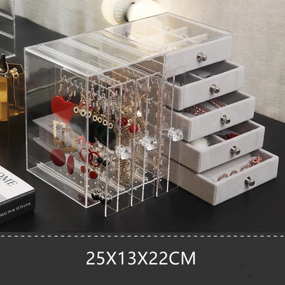 Transparent Acrylic Jewellery Organizer