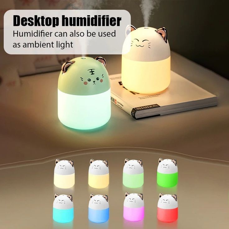 Rechargeable Cute Mini Air Humidifier