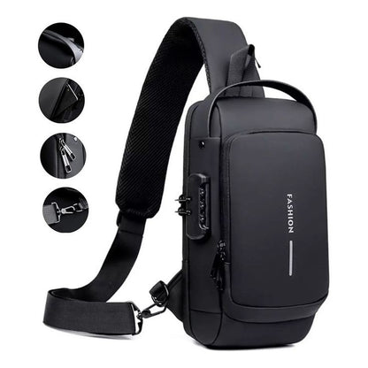 Shoulder Bag With USB Charging Port