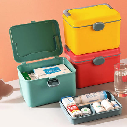 2 Layer First Aid Storage Box