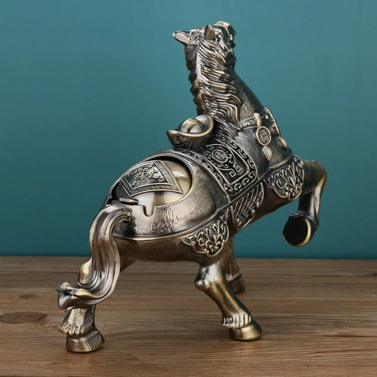 Horse Shape Metal Vintage Decorative Ornament