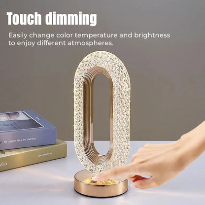 Chargeable Table Crystal Lamp