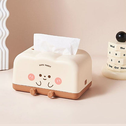 Cute Bread Design Tissue Box