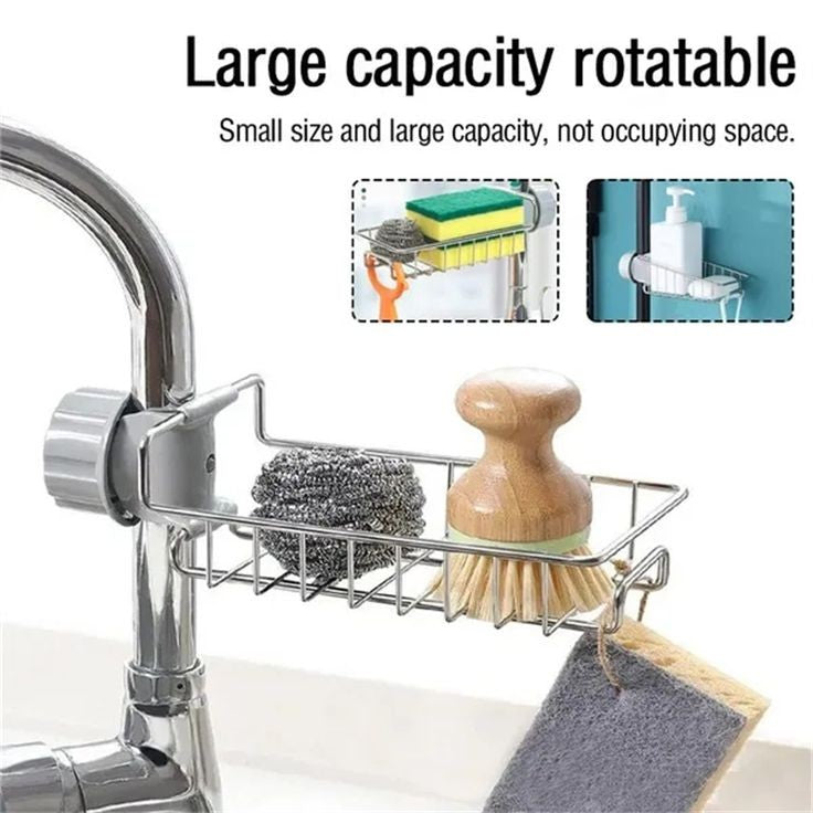 Stainless Steel Faucet Rack