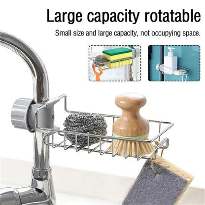 Stainless Steel Faucet Rack