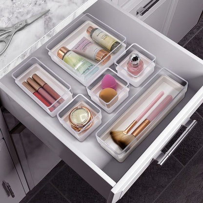 4Pcs Drawer Storage Organizer