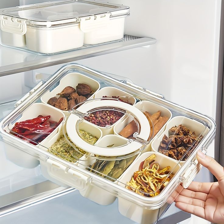 Luxury Foodgrade Refrigerator Storage And Seasoning Box