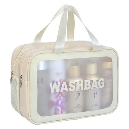 Double Layer Travel Cosmetics Washbag Pouch