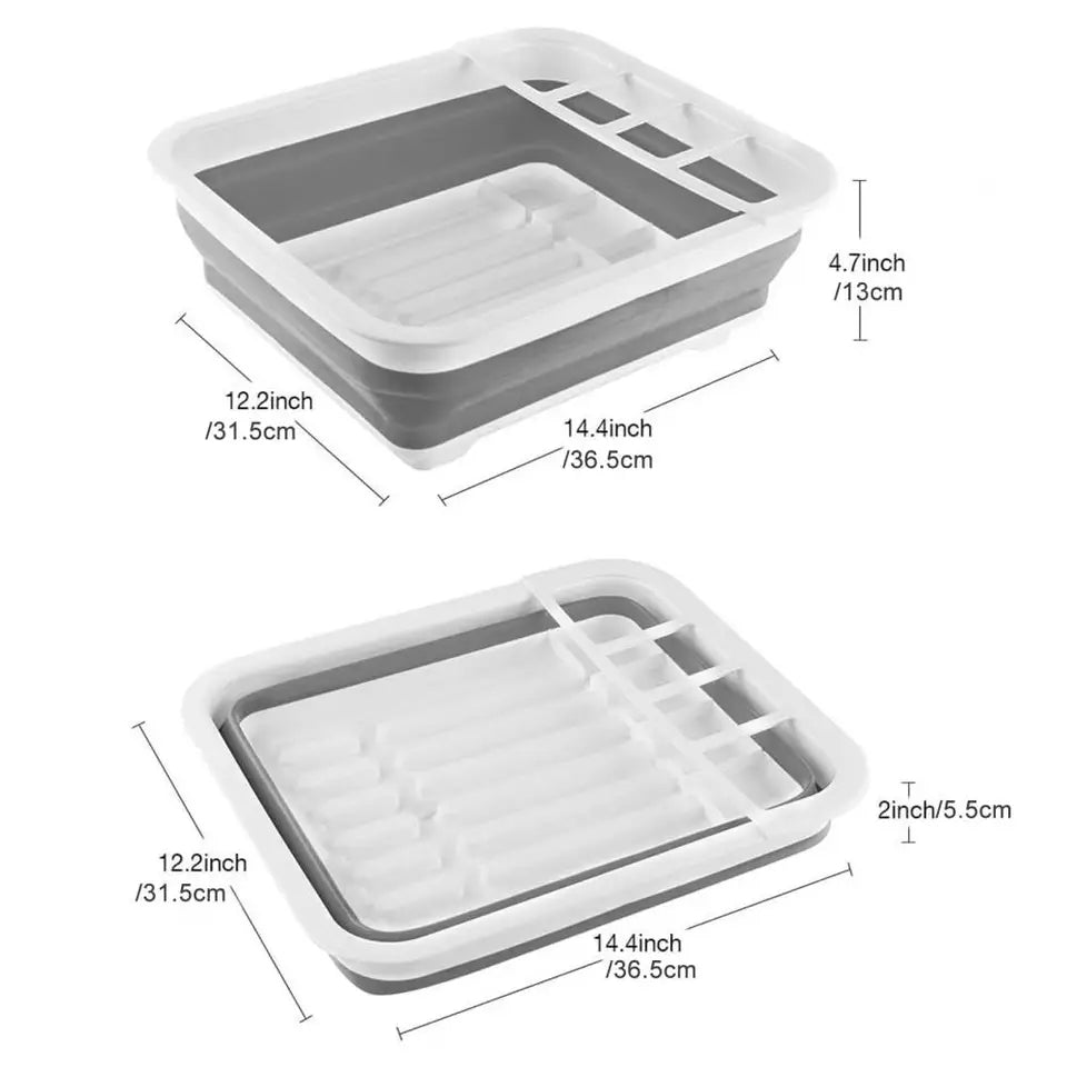 Folding Dish Drying Rack