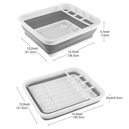 Folding Dish Drying Rack