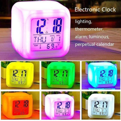 Colour Changing LED Digital Alarm Clock