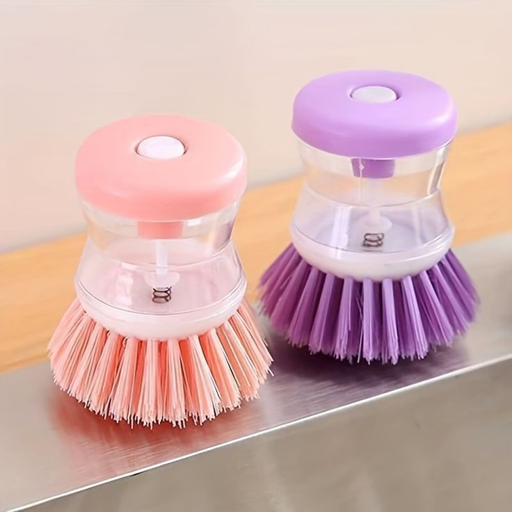 Automatic Liquid Dishwashing Brush