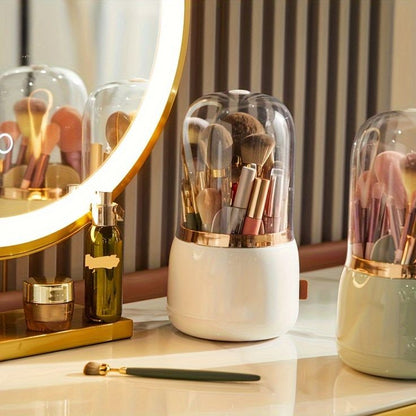 Luxury Rotating Makeup Brush Organizer