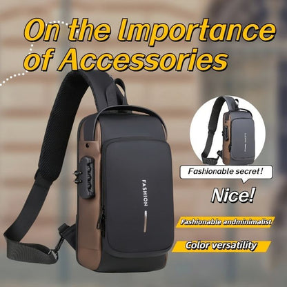 Shoulder Bag With USB Charging Port