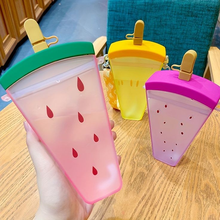 Ice Cream Design Water Bottle