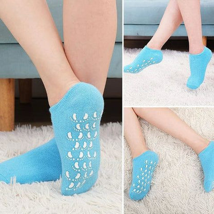 Silicone Spa Moisturizing Gel Socks