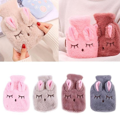 Cute Animal Fluffy Hot Water Bag