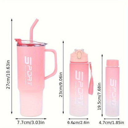 Trendy Sports Bottle Set of 3