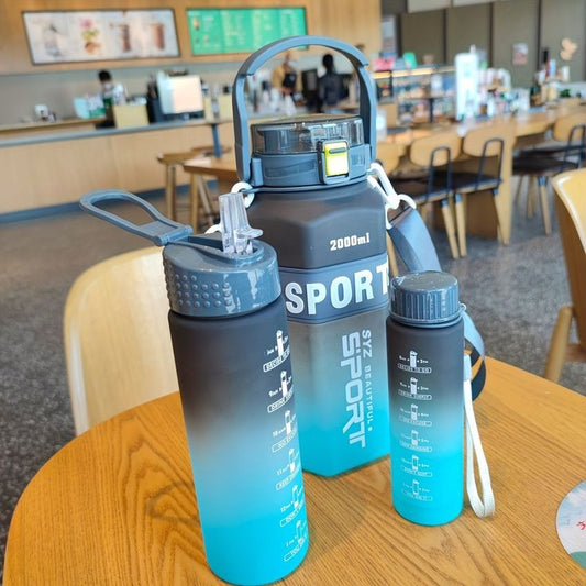 Set of 3 Sports Water Bottle