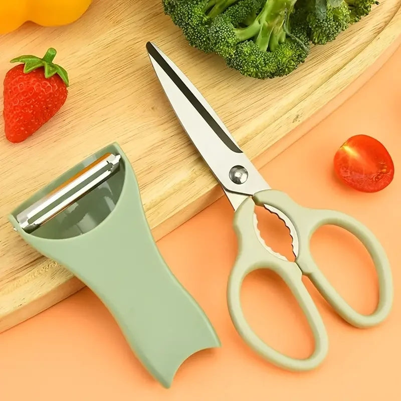 2 in 1 Peeler And Scissor