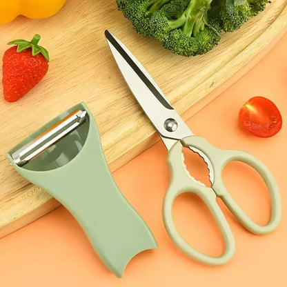 2 in 1 Peeler And Scissor