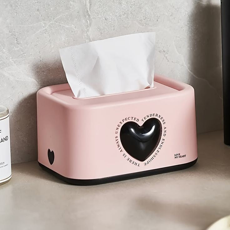 Heart-Shaped Tissue Box