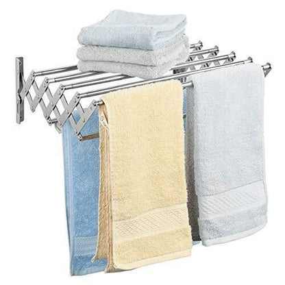 Wall Mounted Towel & Clothes Rack