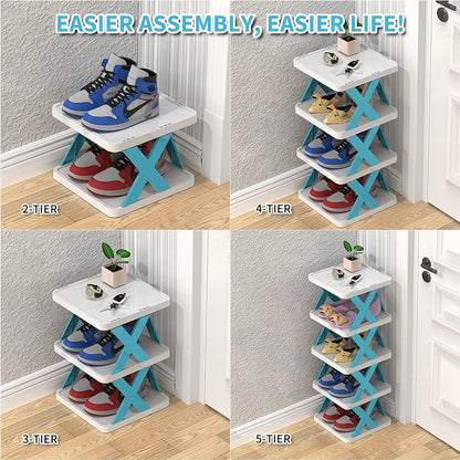 Layer Zigzag Shoe Rack