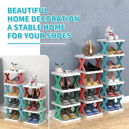 Layer Zigzag Shoe Rack