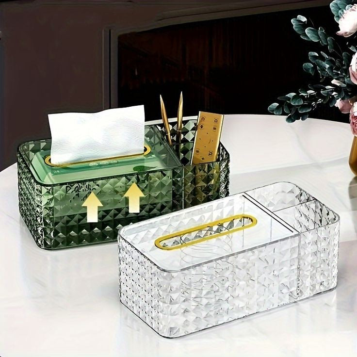 Acrylic Desktop Tissue Box