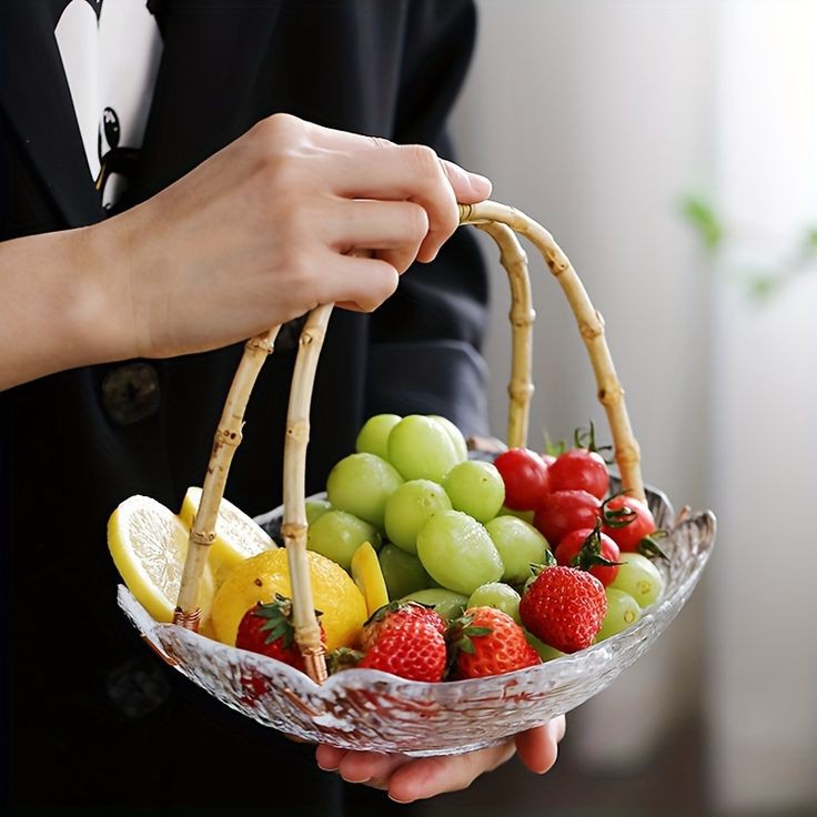 Portable Acrylic Dry Fruit Tray