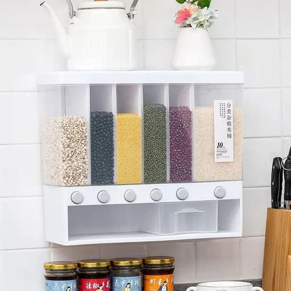 10KG Wall-Mounted Cereal Container