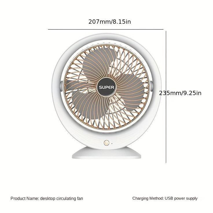 Desktop Air Circulation Fan