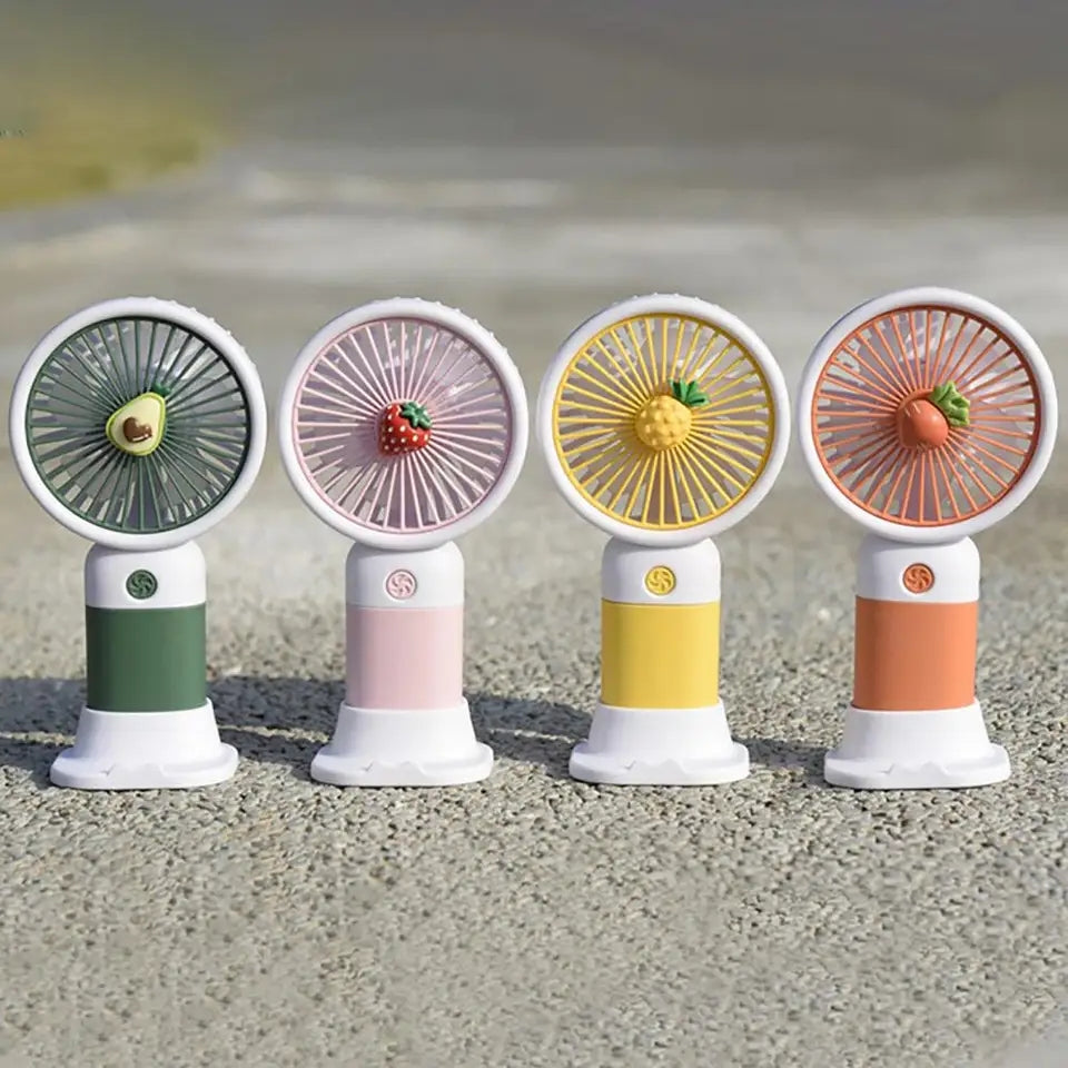 Portable Mini Handheld USB Rechargeable Fan