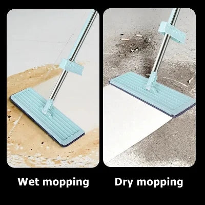 Telescopic Squeeze Mop (Double Refill)