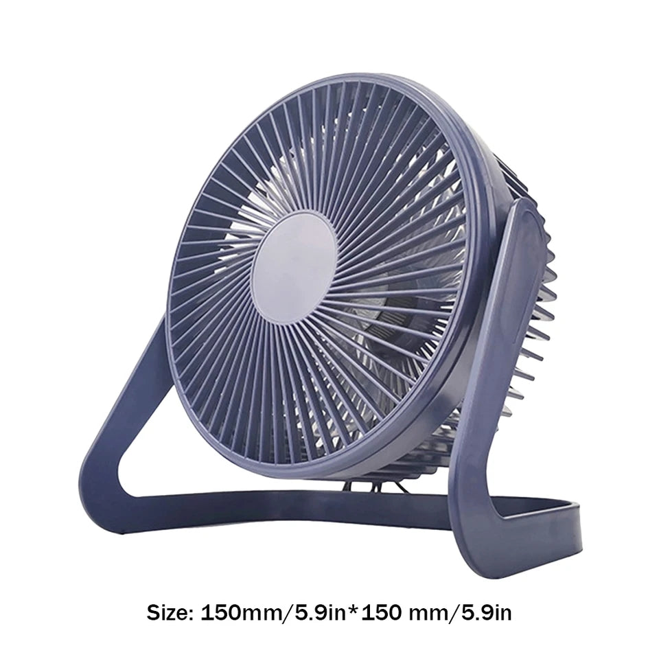 360 rotating mini desktop fan