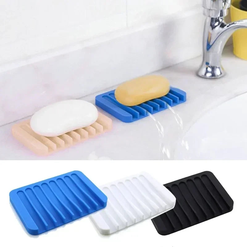 Silicone Flexible Drain Soap Holder