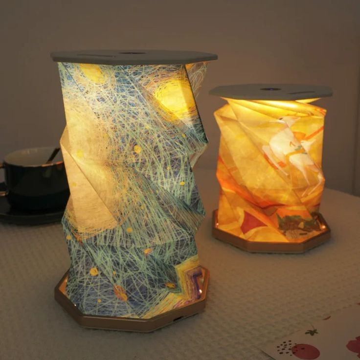 Foldable Paper Lamp