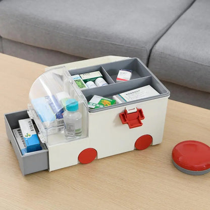 Large capacity medicine storage box