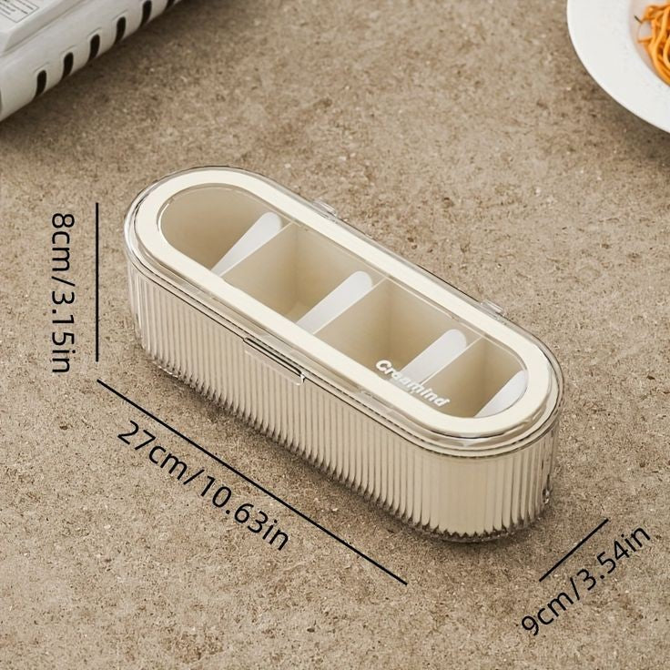 Luxury Divided Portion Seasoning Box