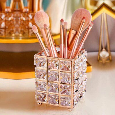 Crystal Brush Holder