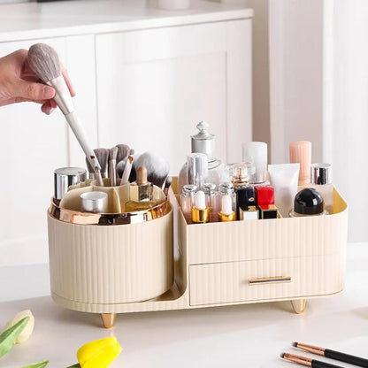 New Elegant Style Brush Holder and Cosmetic Tray