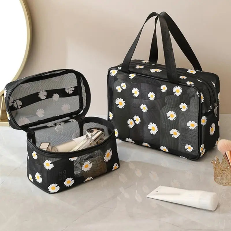 2pcs Travel Cosmetics Pouch