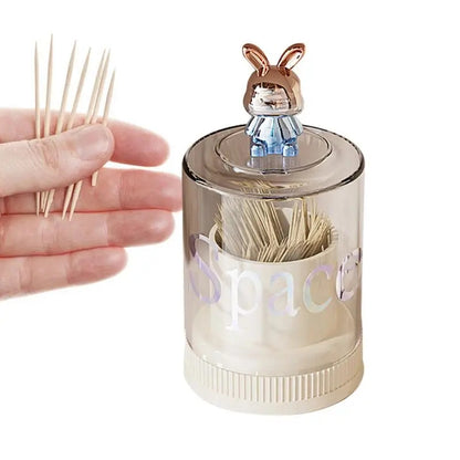 Rabbit toothpick box