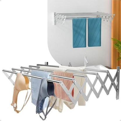 Wall Mounted Towel & Clothes Rack