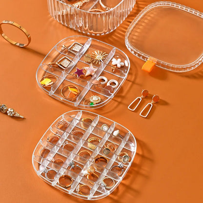 Transparent Crystal Jewelery Organiser